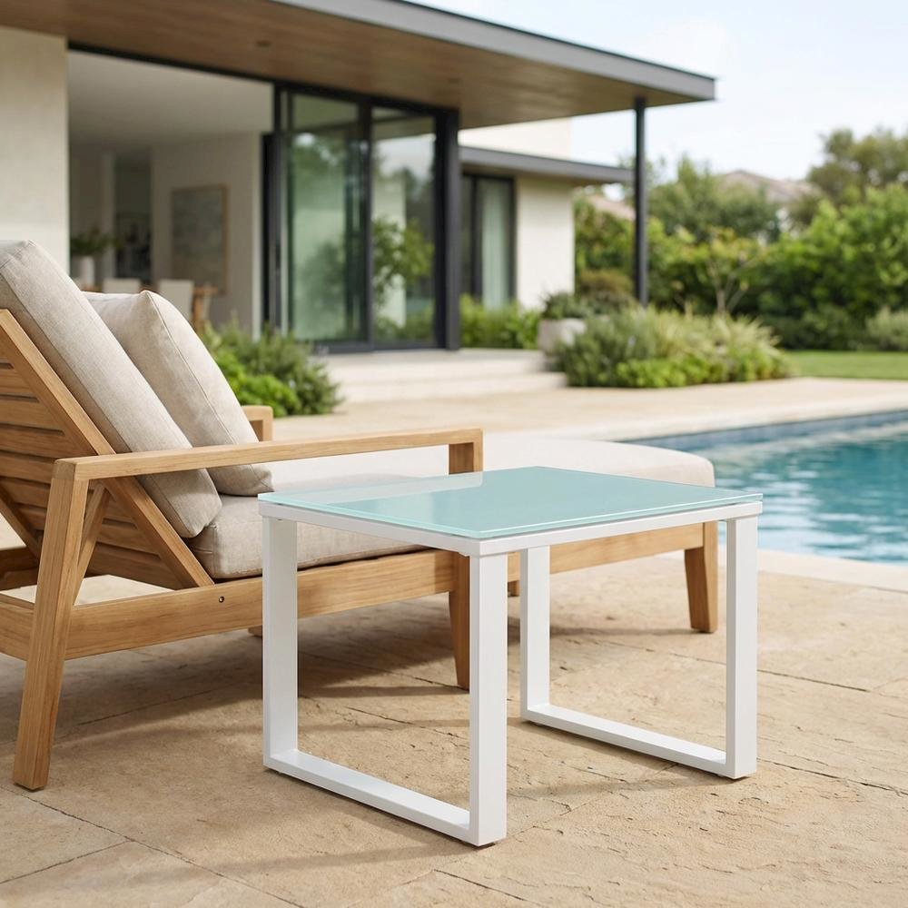 Outdoor Patio Side Table In Stylish Finish With Durable Construction