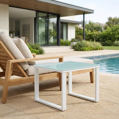Outdoor Patio Side Table In Stylish Finish With Durable Construction