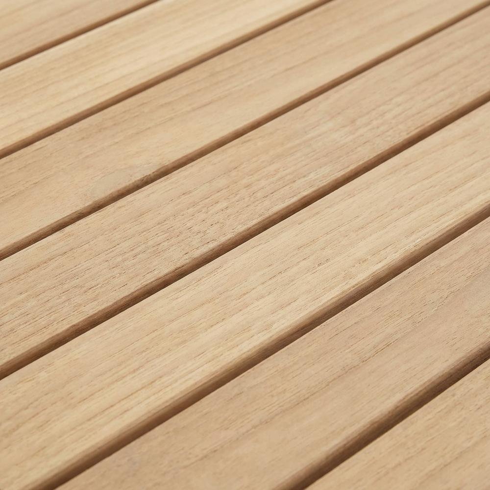 Teak Outdoor Coffee Table With Rectangular Design And Durable Finish