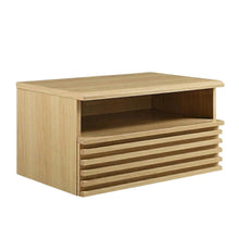 Wall-Mount Nightstand with Compact Design and Modern Style