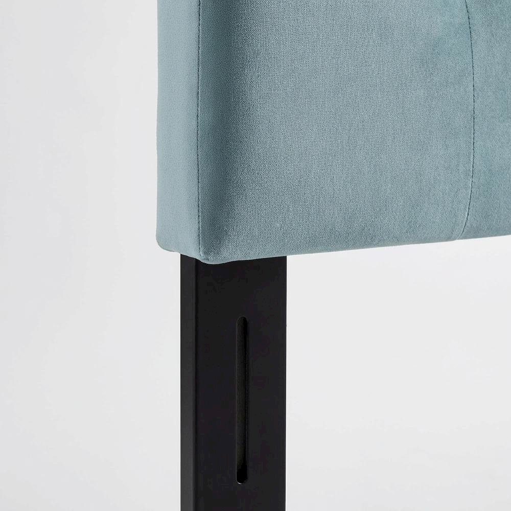 Biscuit Tufted Performance Velvet Queen Headboard with Soft Upholstery