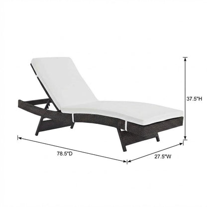 Set Of 4 Outdoor Lounge Chairs With Cushions For Patio Relaxation