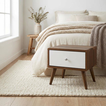 Nightstand in Modern Design, Sleek Finish, Sturdy Construction, Versatile Style