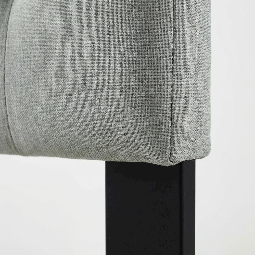 Upholstered Fabric Queen Headboard with Padded Design and Durable Frame