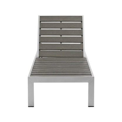 Outdoor Patio Aluminum Set With 3 Pieces And Sturdy Design