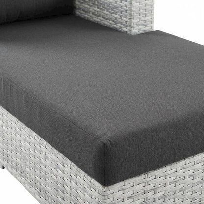 Outdoor Lounge Chair With Comfortable Backrest And Sturdy Frame