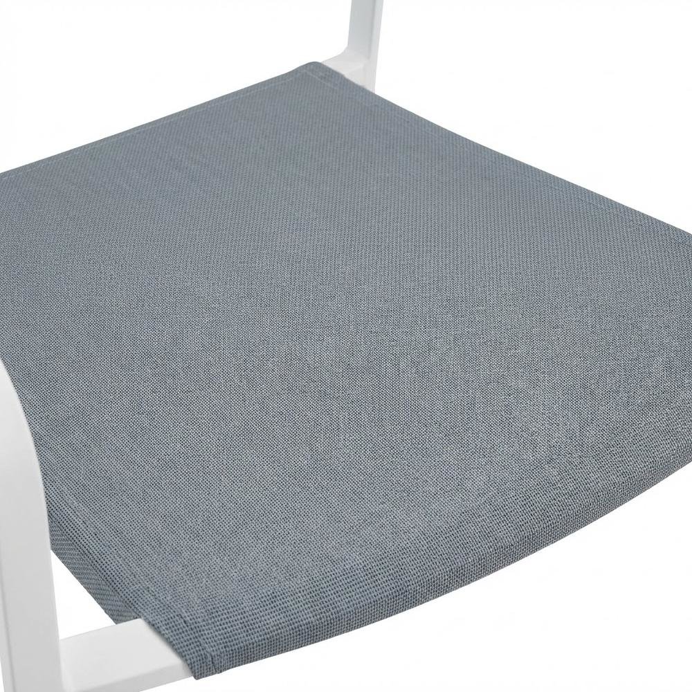 Aluminum Armchair Set Of 2 For Outdoor Lounge Spaces With Stackable Design