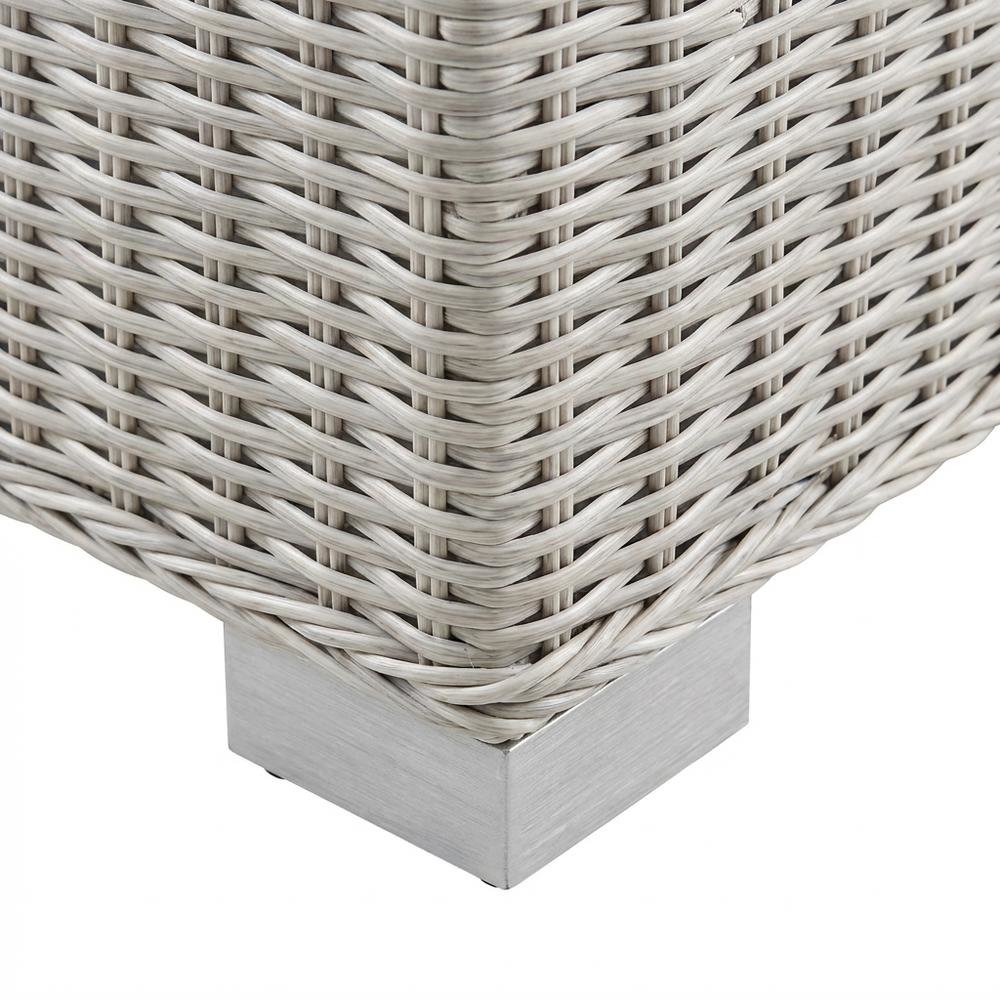 Outdoor Wicker Rattan Armchair For Patio Lounge Seating