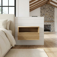 Wall-Mount Nightstand with Compact Design and Modern Style