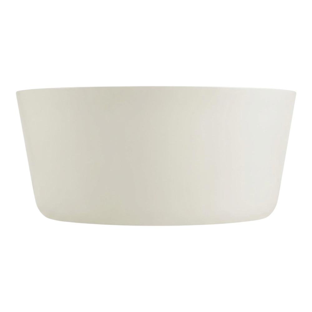 Round Indoor-Outdoor Concrete Coffee Table with Durable Top and Modern Style