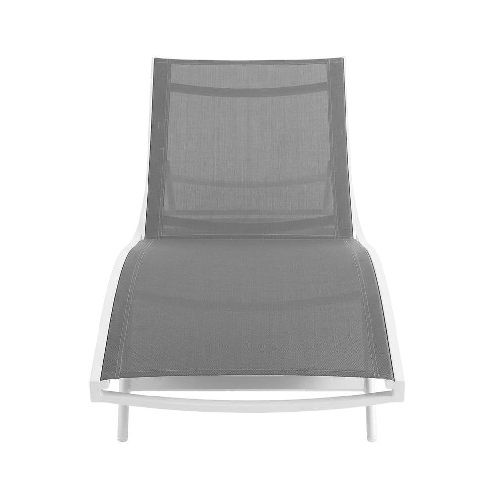 Outdoor Patio Chaise Lounge Chair In Weather-Resistant Design For Outdoor Spaces
