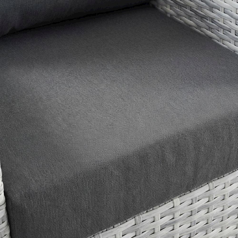 Outdoor Patio Armchair With Cushioned Seat And Durable Frame