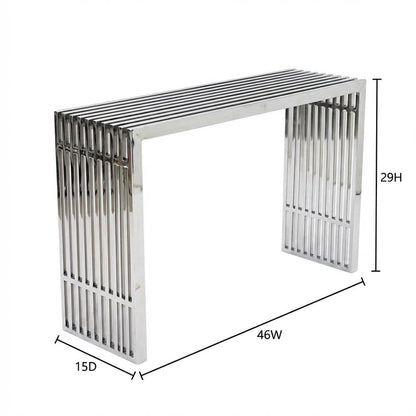 Wooden Console Table with Sleek Finish and Sturdy Construction