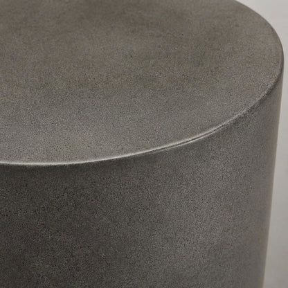 Outdoor patio concrete stool with modern design for outdoor use