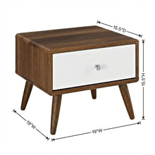Nightstand in Modern Design, Sleek Finish, Sturdy Construction, Versatile Style