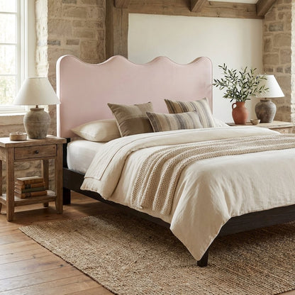 Performance Velvet Twin Headboard with Soft Upholstery and Durable Frame