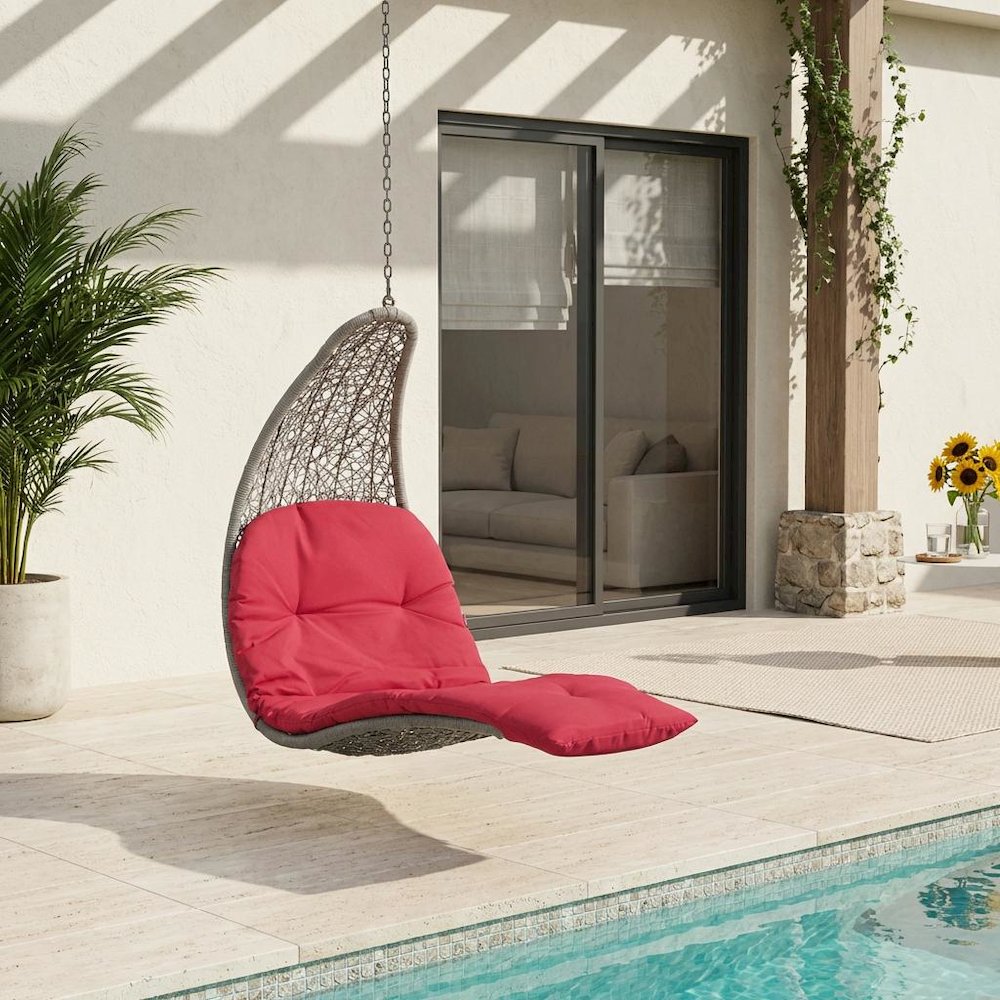 Outdoor Lounge Chair With Durable Construction And Weather-Resistant Design