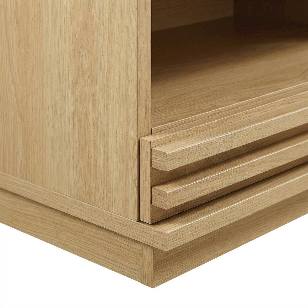 Wall-Mount Nightstand with Compact Design and Modern Style