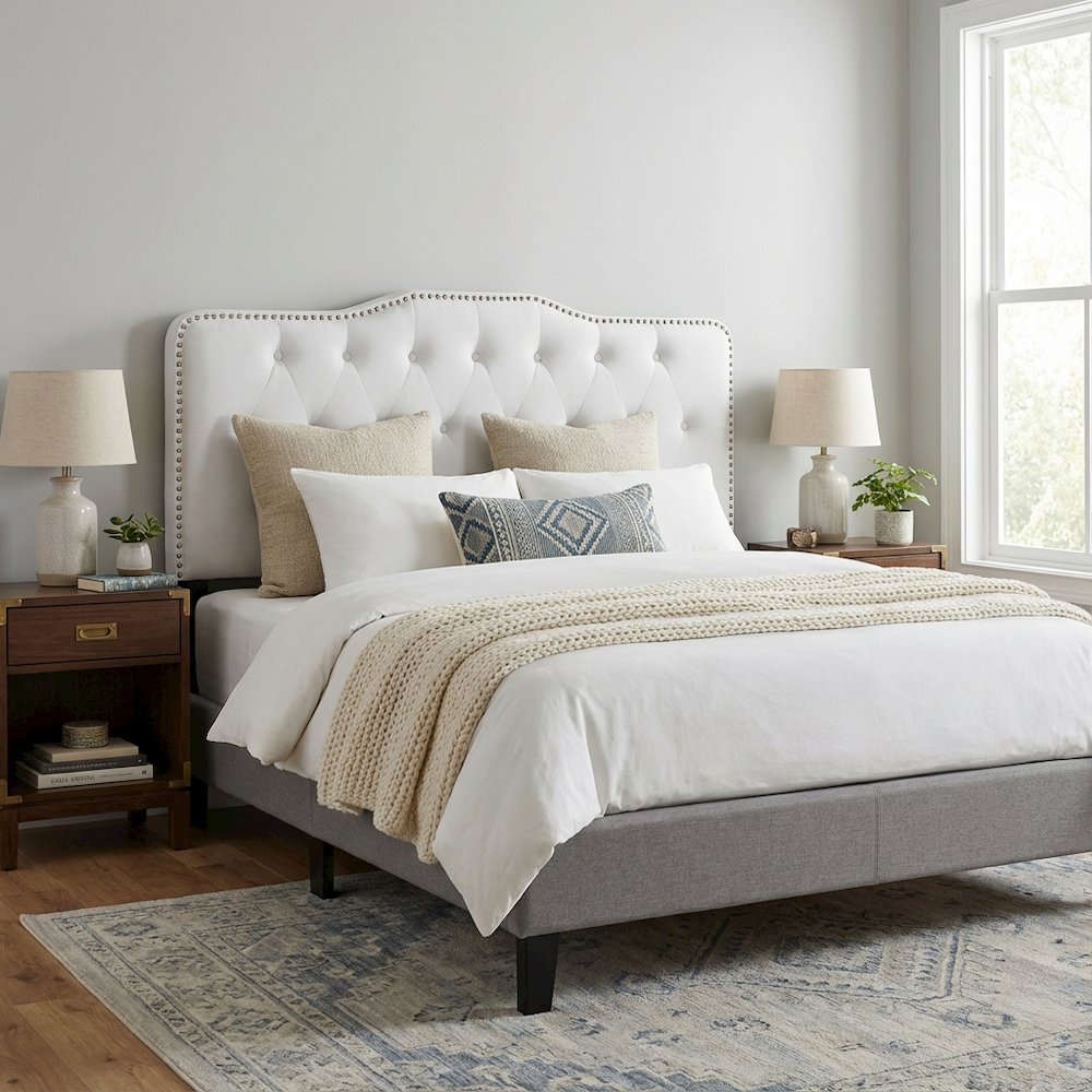 Tufted Performance Velvet Twin Headboard with Stylish Design and Durable Finish