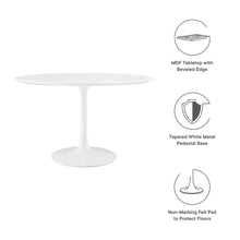 Lippa 48" Round Wood Dining Table