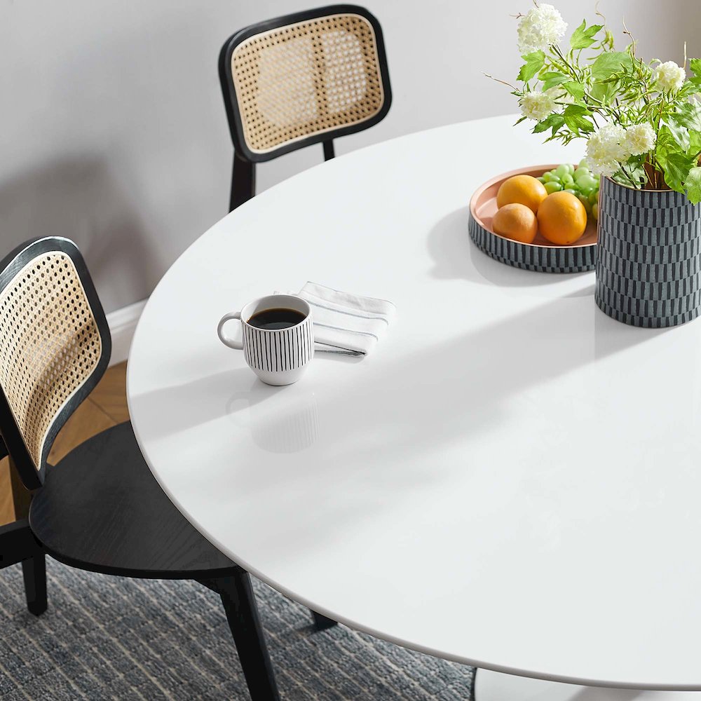 Lippa 60" Round Wood Dining Table