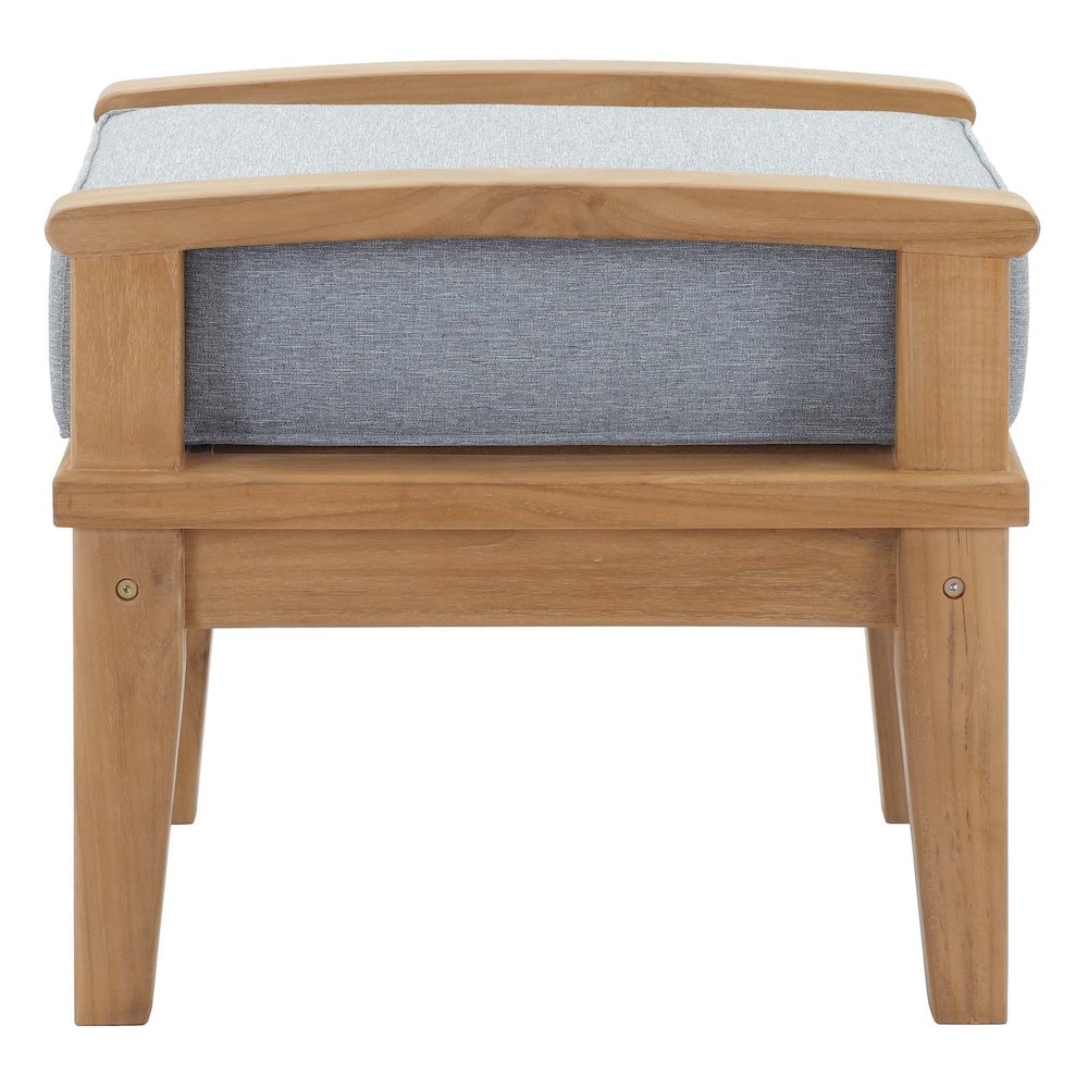 Marina Outdoor Patio Teak Ottoman