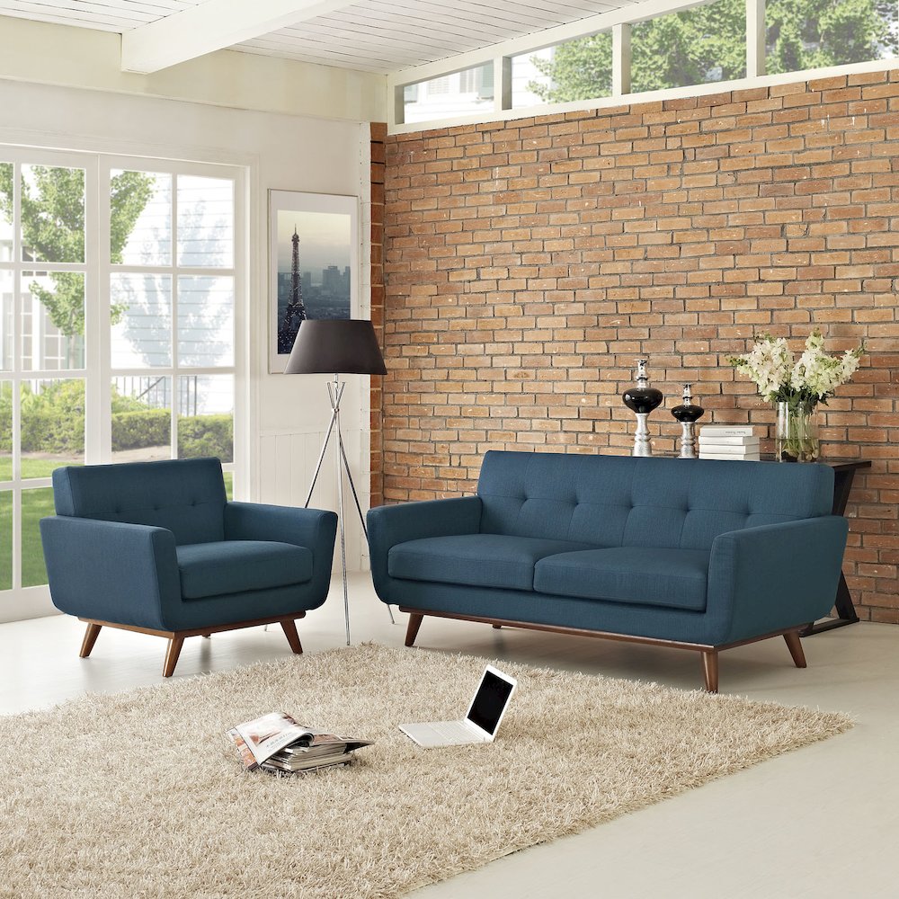 Engage Armchair and Loveseat Set of 2