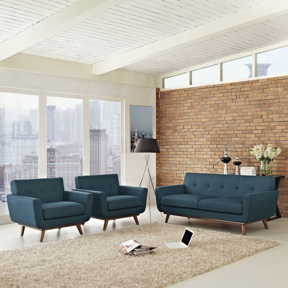 Engage Armchairs and Loveseat Set of 3