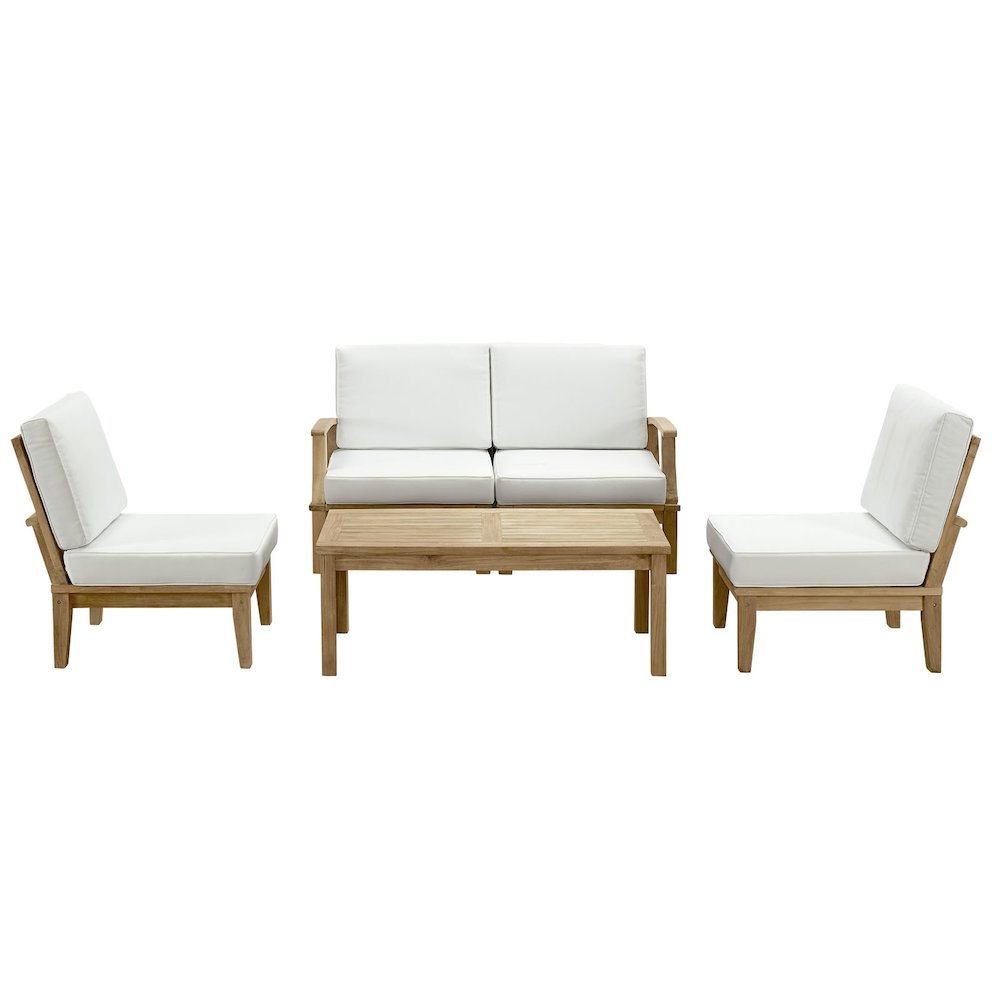 Marina 5 Piece Outdoor Patio Teak Set