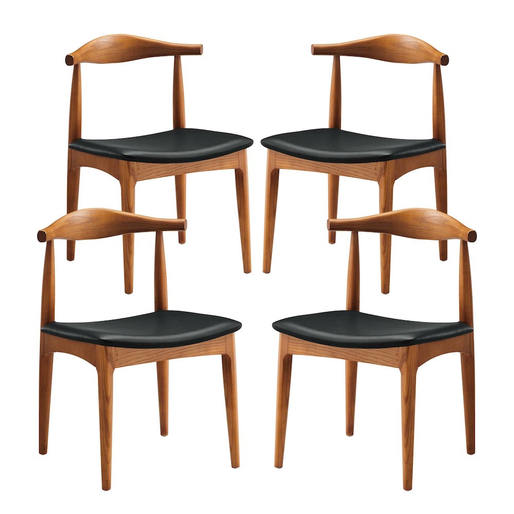Tracy Wood Dining Chairs Set of 4