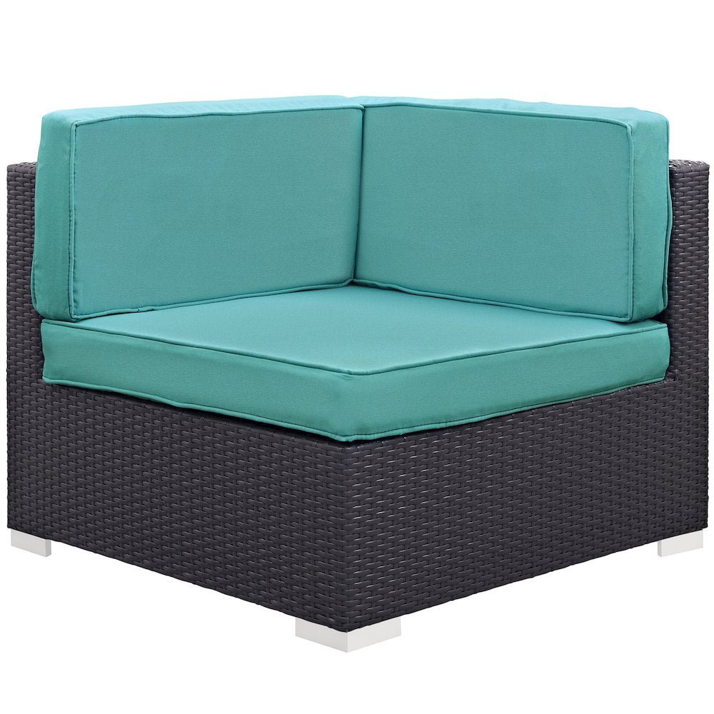 Gather Corner and Middle Outdoor Patio Sectional Set