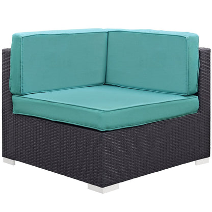 Gather Corner and Middle Outdoor Patio Sectional Set