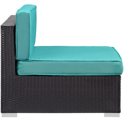 Gather Corner and Middle Outdoor Patio Sectional Set