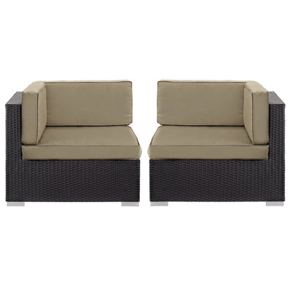 Gather Outdoor Patio Corner Sectional Set of 2