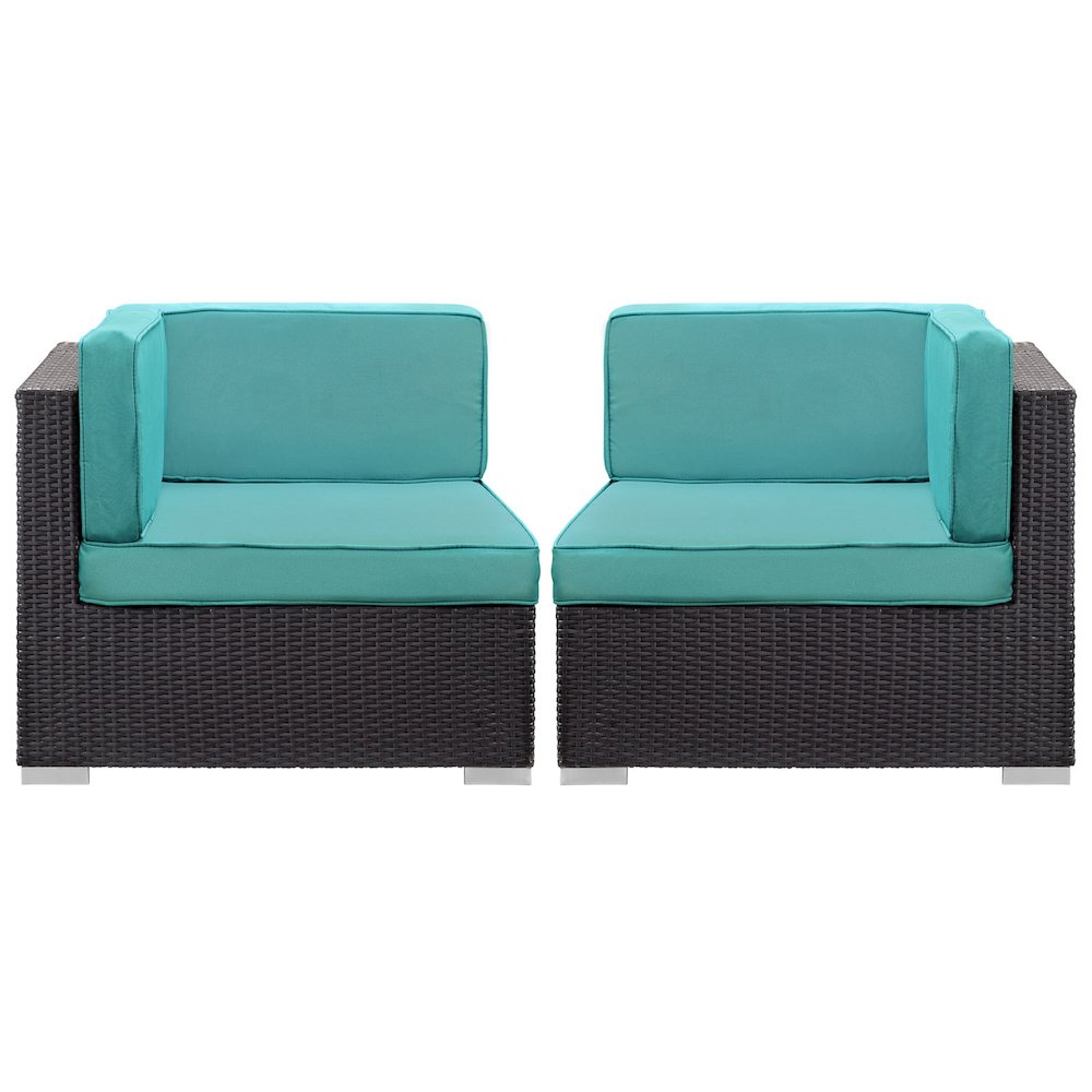Gather Outdoor Patio Corner Sectional Set of 2