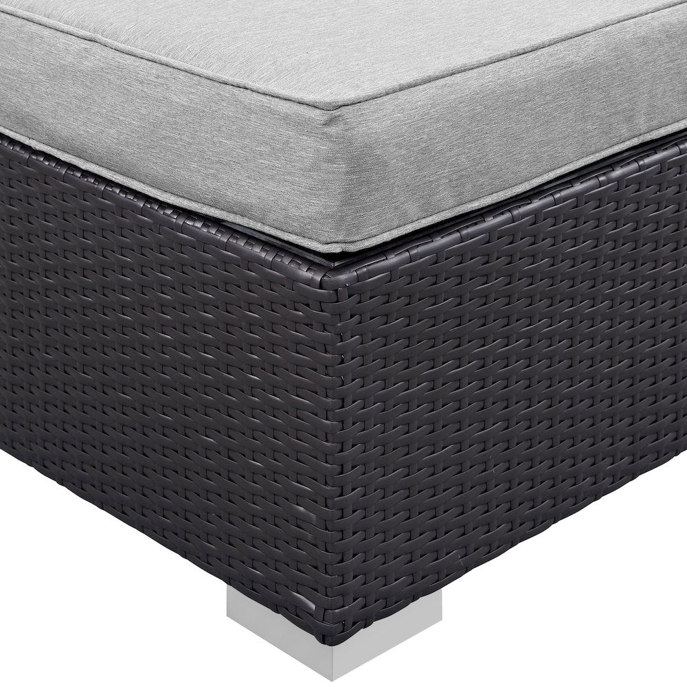 Gather Outdoor Patio Ottoman