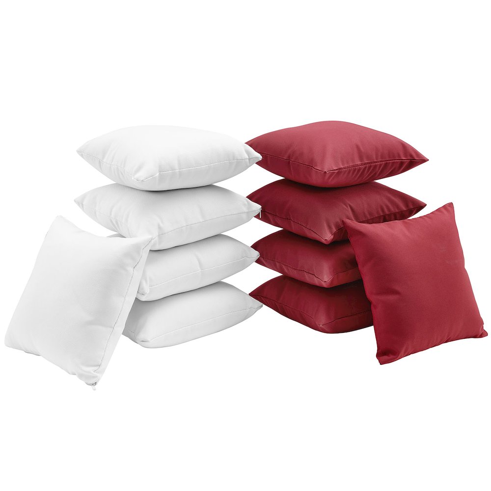 Gather 10 Piece Outdoor Patio Pillow Set