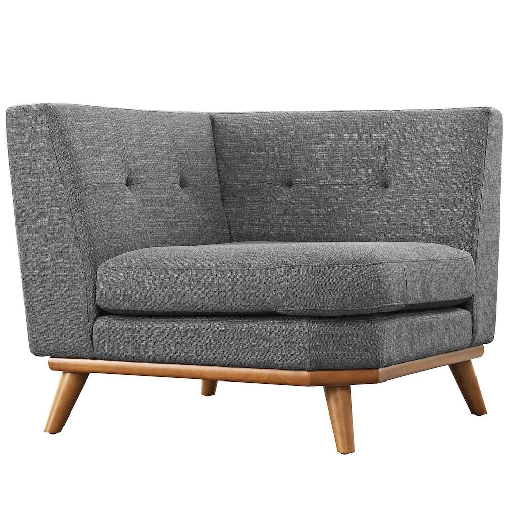 Engage Upholstered Fabric Corner Chair