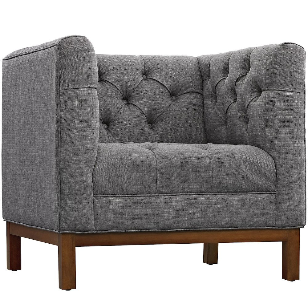 Panache Upholstered Fabric Armchair