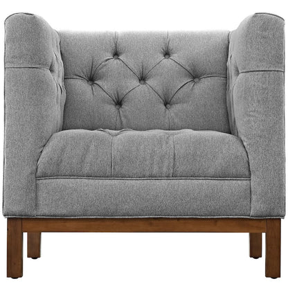 Panache Upholstered Fabric Armchair