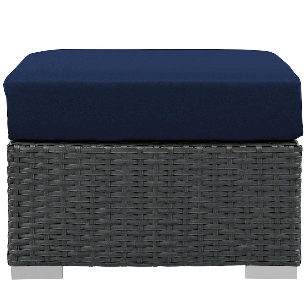 Sojourn Outdoor Patio Sunbrella Ottoman