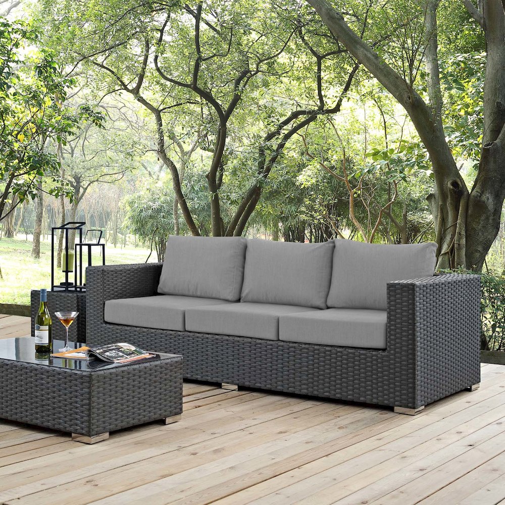 Sojourn Outdoor Patio Sunbrella Sofa