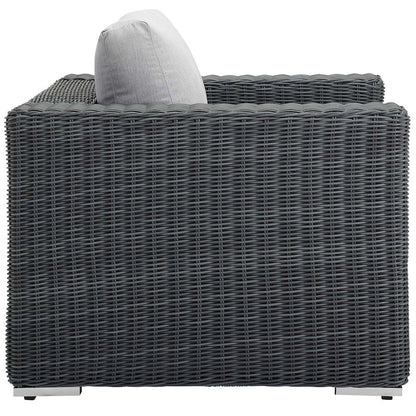 Summon Outdoor Patio Fabric Sunbrella Armchair