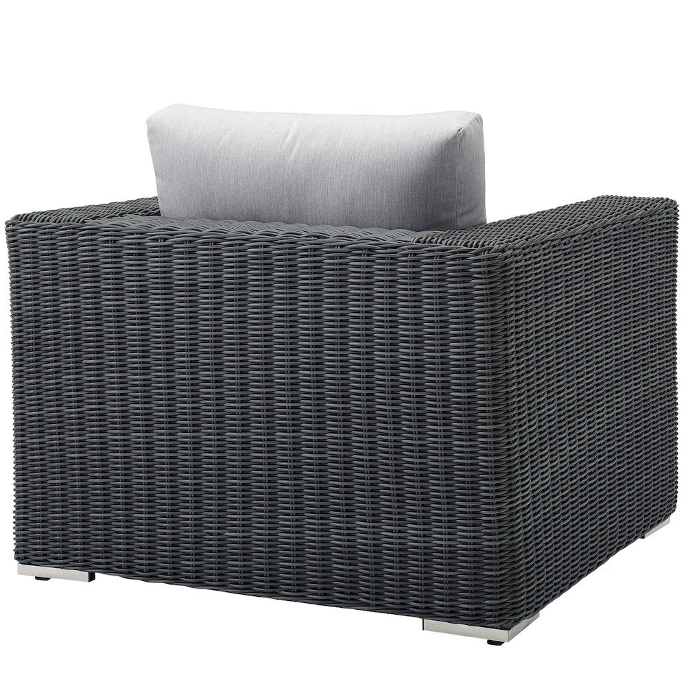 Summon Outdoor Patio Fabric Sunbrella Armchair