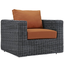 Summon Outdoor Patio Fabric Sunbrella Armchair