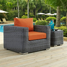 Summon Outdoor Patio Fabric Sunbrella Armchair