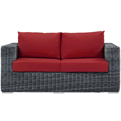 Summon Outdoor Patio Sunbrella Loveseat