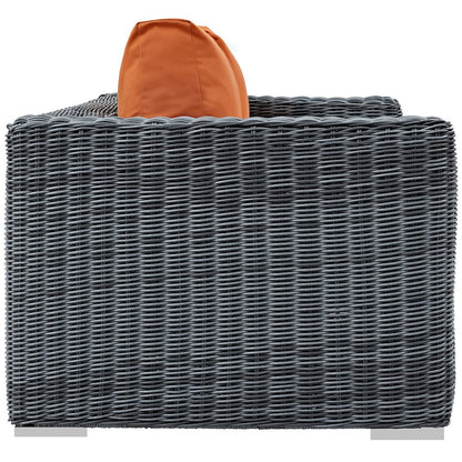 Summon Outdoor Patio Sunbrella Loveseat