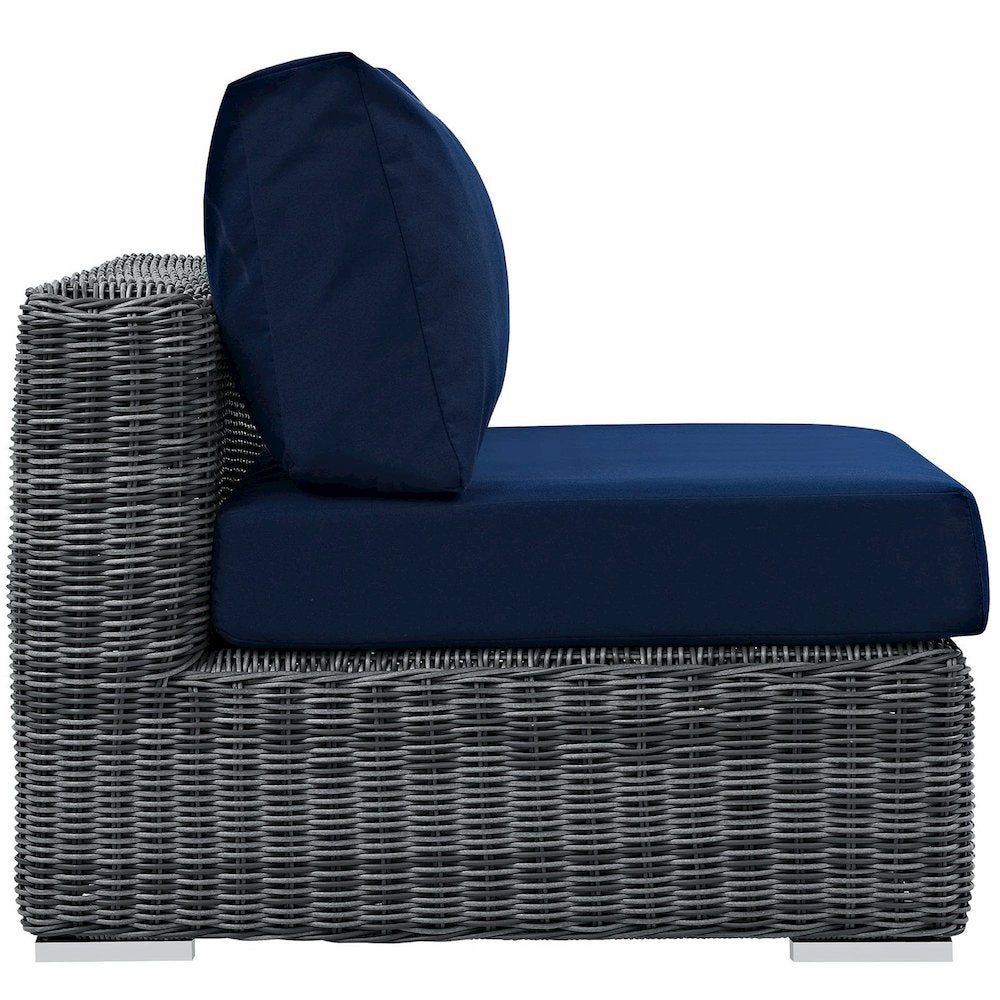 Summon Outdoor Patio Sunbrella Armless