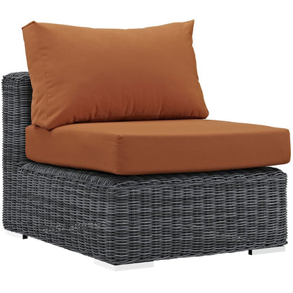 Summon Outdoor Patio Sunbrella Armless